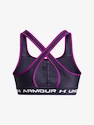 Dames bh Under Armour  Crossback Mid Bra-GRY