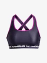 Dames bh Under Armour  Crossback Mid Bra-GRY