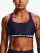 Dames bh Under Armour  Crossback Mid Bra-GRY