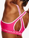 Dames bh Under Armour  Crossback Mid Bra-PNK