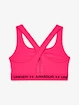 Dames bh Under Armour  Crossback Mid Bra-PNK