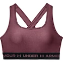 Dames bh Under Armour  Crossback Mid Bra-PPL XS