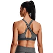 Dames bh Under Armour  Crossback Mid Heather Bra grey