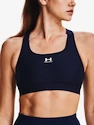 Dames bh Under Armour  HG Mid Padless-NVY XS