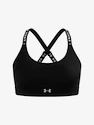 Dames bh Under Armour  Infinity Covered Mid black XS