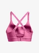 Dames bh Under Armour  Infinity Mid Bra-PNK