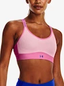 Dames bh Under Armour  Infinity Mid Bra-PNK S