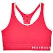 Dames bh Under Armour   Mid Keyhole Bra-PNK XS