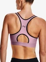 Dames bh Under Armour   Mid Keyhole Graphic-PNK