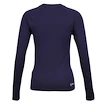 Dames compressieshirt CCM  LS Training Tee Navy Senior