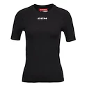 Dames compressieshirt CCM  SS Training Tee Black Senior