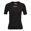 Dames compressieshirt CCM  SS Training Tee Black Senior XS