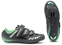 Dames fietsschoenen NorthWave  Core Wmn gray/green