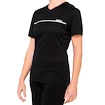 Dames fietsshirt 100%  Ridecamp black M