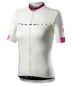 Dames fietsshirt Castelli  Gradient Jersey Ivory L