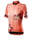 Dames fietsshirt Castelli  Primavera Jersey Peach Echo XL