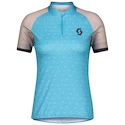 Dames fietsshirt Scott  Endurance 30 S/Sl Breeze Blue/Blush Pink S