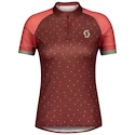 Dames fietsshirt Scott  Endurance 30 S/Sl Dark Purple/Blush Pink L