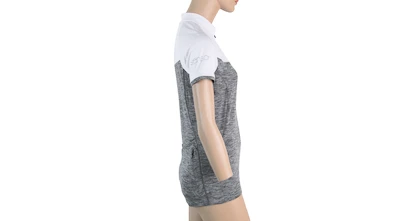 Dames fietsshirt Sensor  Cyklo Motion Grey/White