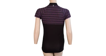 Dames fietsshirt Sensor  Cyklo Wave Black