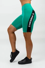 Dames fietsshort Nebbia High Waisted Biker Shorts green