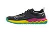 Dames hardloopschoenen Mizuno Wave Ibuki Wave Ibuki 4 Iron Gate/Blazing Yellow/Fuchsia Fedora