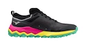 Dames hardloopschoenen Mizuno Wave Ibuki Wave Ibuki 4 Iron Gate/Blazing Yellow/Fuchsia Fedora