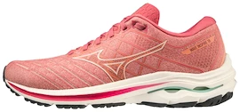 Dames hardloopschoenen Mizuno Wave Inspire 18 Rosette/Snow White