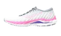 Dames hardloopschoenen Mizuno  Wave Inspire 19 Snow White/High-Vis Pink/Purple Punch  UK 5,5