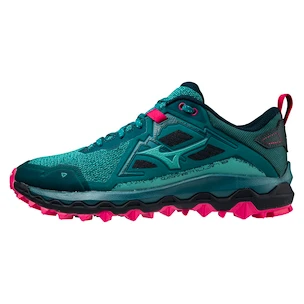 Dames hardloopschoenen Mizuno  Wave Mujin 8 Kajaking/Lagoon  UK 8