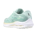 Dames hardloopschoenen Mizuno  Wave Rider 27 Eggshell Blue/White/Anise Flower