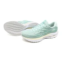 Dames hardloopschoenen Mizuno  Wave Rider 27 Eggshell Blue/White/Anise Flower