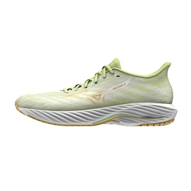 Dames hardloopschoenen Mizuno Wave Rider 28 Mizuno Neo Lime / Flax / Mizuno Snow White