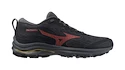 Dames hardloopschoenen Mizuno  Wave Rider Gtx Ebony/Dubarry/Citrus  UK 7