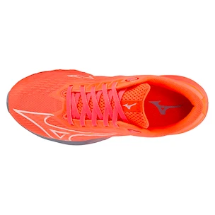 Dames hardloopschoenen Mizuno  Wave Shadow 5 Neon Flame/White  UK 6