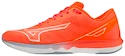 Dames hardloopschoenen Mizuno  Wave Shadow 5 Neon Flame/White  UK 6