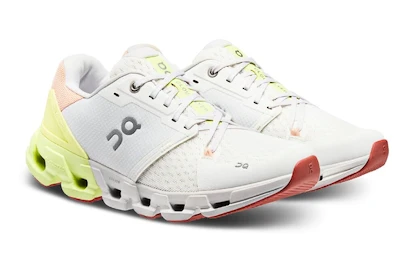 Dames hardloopschoenen On  Cloudflyer White/Hay  EUR 38,5