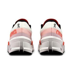 Dames hardloopschoenen On Cloudmonster 2 White/Flame