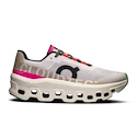 Dames hardloopschoenen On Cloudmonster Silver/Ivory