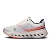 Dames hardloopschoenen On Cloudsurfer Next Wide White/Flame