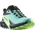 Dames hardloopschoenen Salomon Sense Ride 5 Gtx Blue Radiance / Green Ash / India Ink