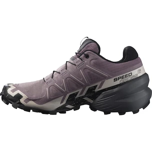 Dames hardloopschoenen Salomon Speedcross 6 Moonscape/Black/Ashe