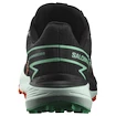 Dames hardloopschoenen Salomon Thundercross  Black/Cherry Tomato/Electric Green