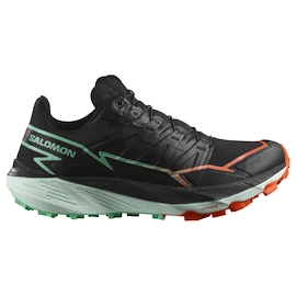 Dames hardloopschoenen Salomon Thundercross Black/Cherry Tomato/Electric Green