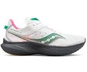 Dames hardloopschoenen Saucony  Kinvara 14 White/Gravel  UK 6