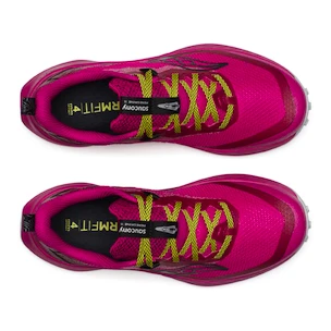 Dames hardloopschoenen Saucony  Peregrine 15 Magenta/Black