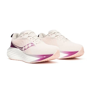 Dames hardloopschoenen Saucony  Triumph 22 Moon/Eggplant  UK 8,5