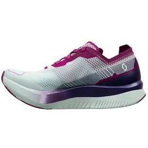 Dames hardloopschoenen Scott  Carbon RC White/Carmine Pink