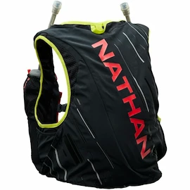 Dames hardloopvest Nathan Pinnacle Series Vapor 4 l W Black/Hibiscus