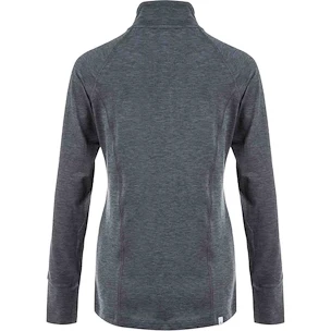 Dames hoodie Endurance  Core X1 Elite Melange Midlayer Black Melange